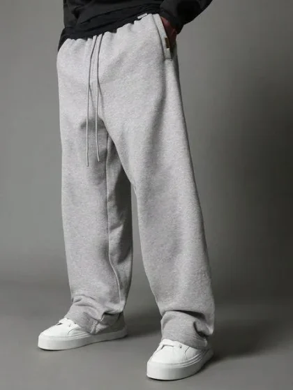 Micro Plain Grey Trouser